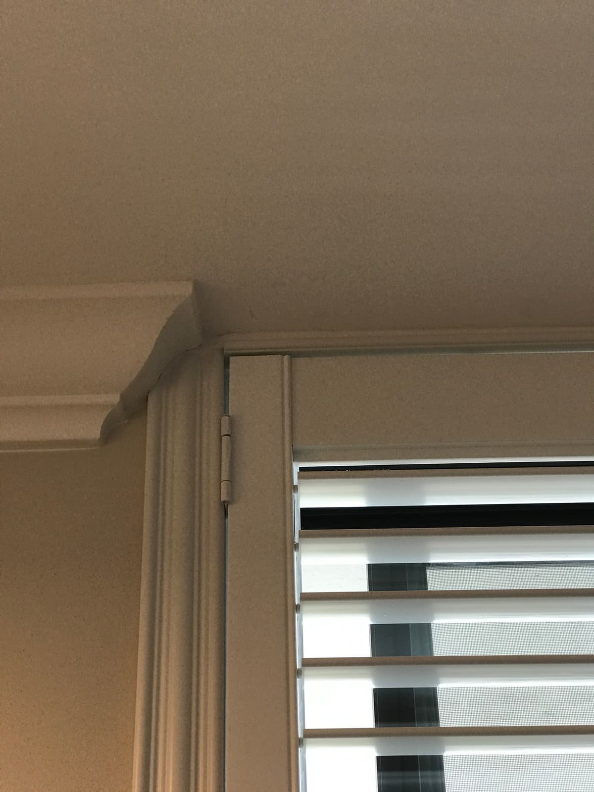 Custom California shutter panels in modern home - GTA