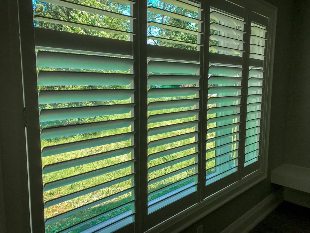 California shutter installation in newly renovated space - GTA