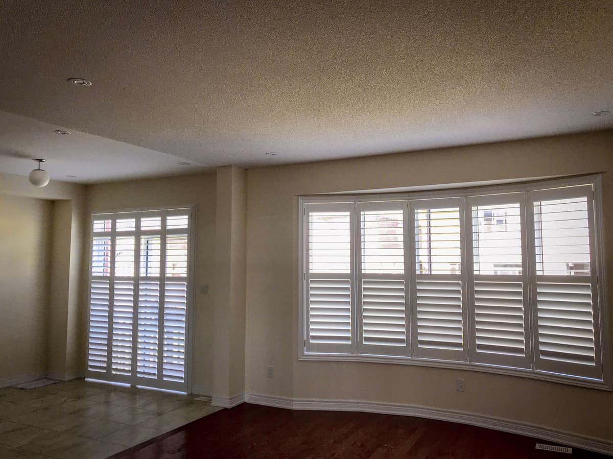 California shutters providing home insulation - Toronto
