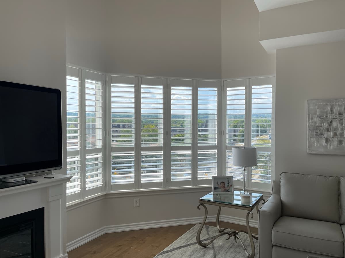 Professional California shutter installation - Toronto