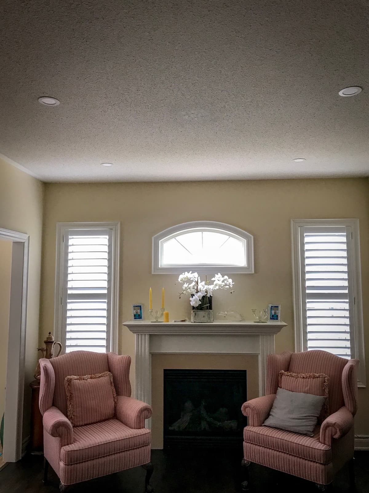 California shutters providing privacy - GTA residential