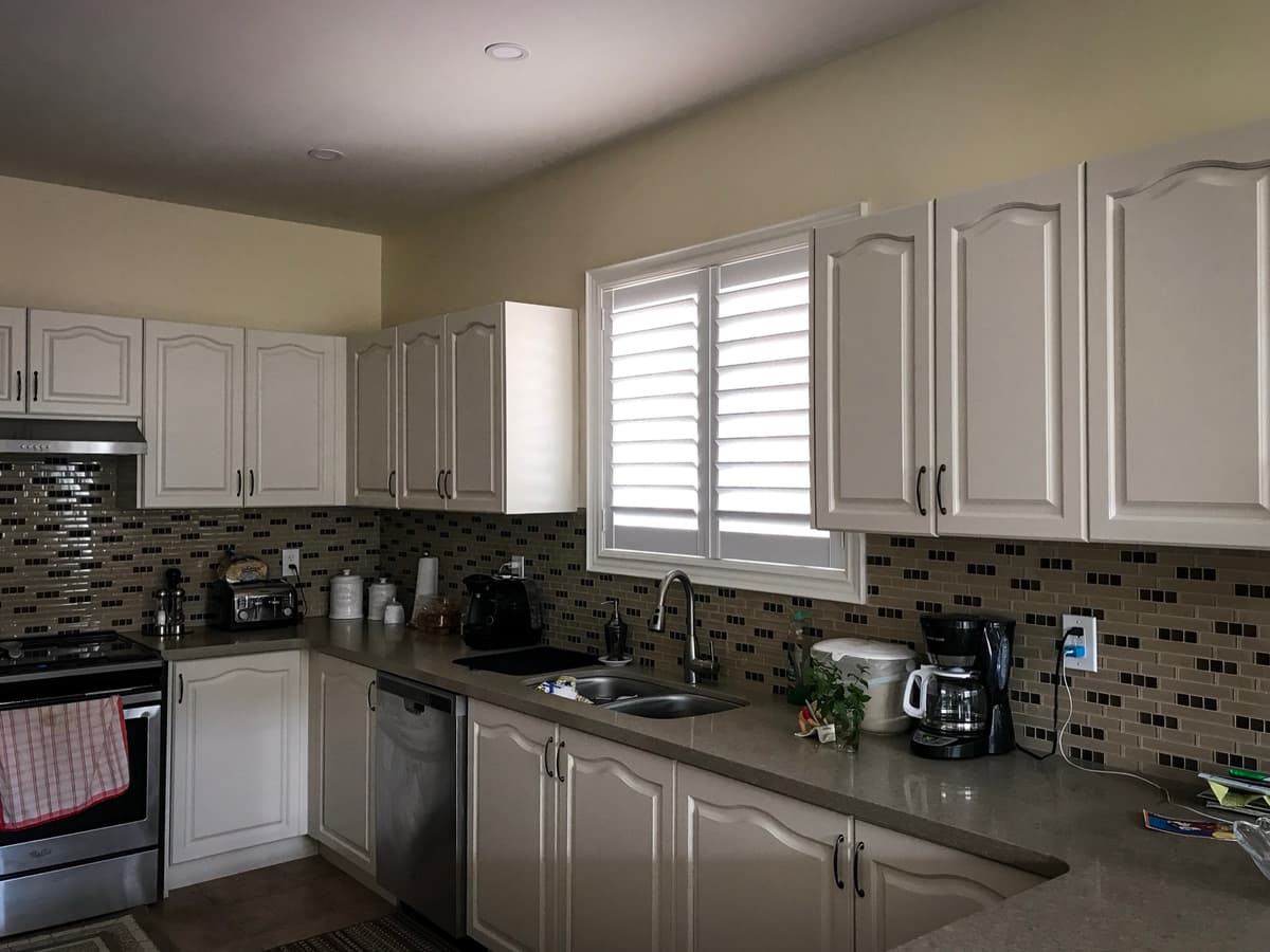 California shutter louver detail and craftsmanship - Canadian Shutters