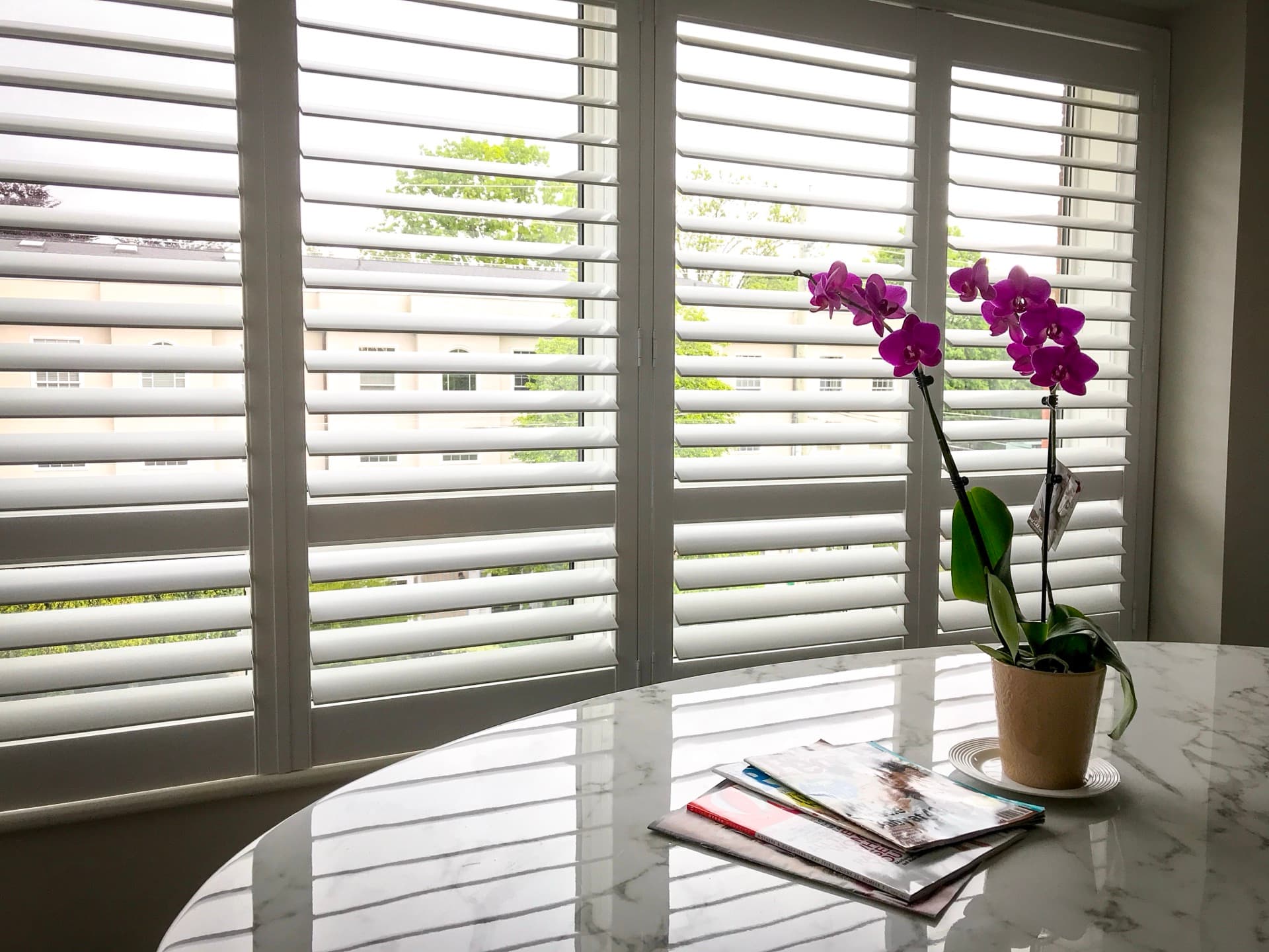 Premium California shutters installed in Toronto home